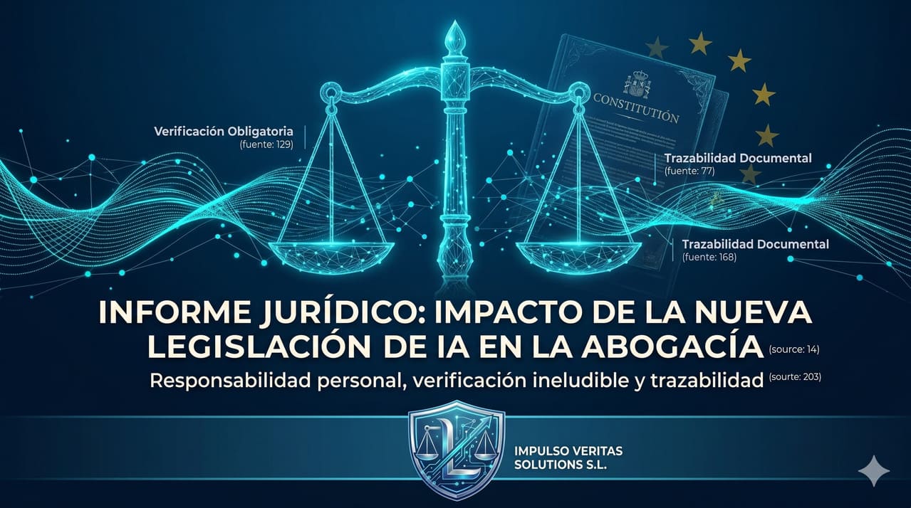 Regulación de la utilización de la IA en España — informe jurídico LexFlow